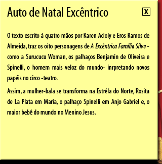 Auto de Natal Exc�ntrico